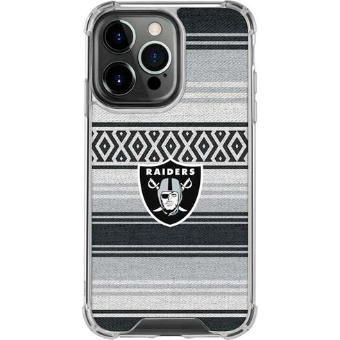 NFL Las Vegas Raiders Trailblazer iPhone 16 Pro Clear Case